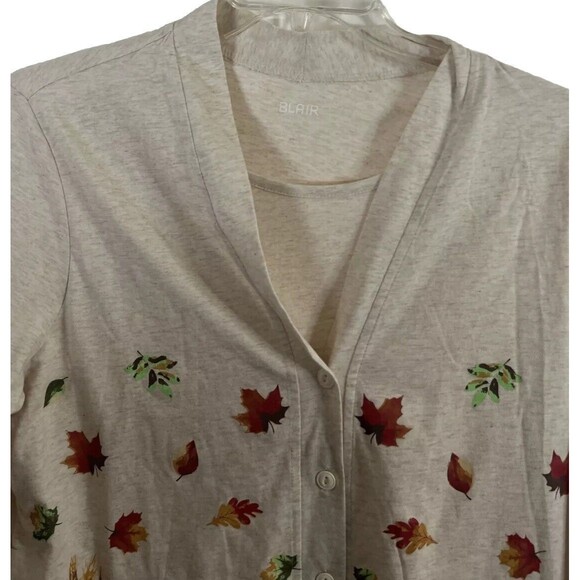 L Blair Fall Graphic Woman Top Polyester/cotton Made In India Machine Wash - Picture 3 of 5